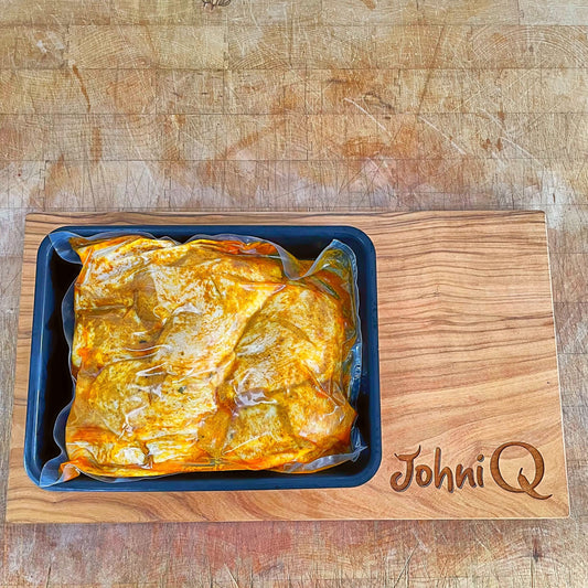 Mild Curry Chicken Thighs (Skin On & Bone In, Pack of 6)