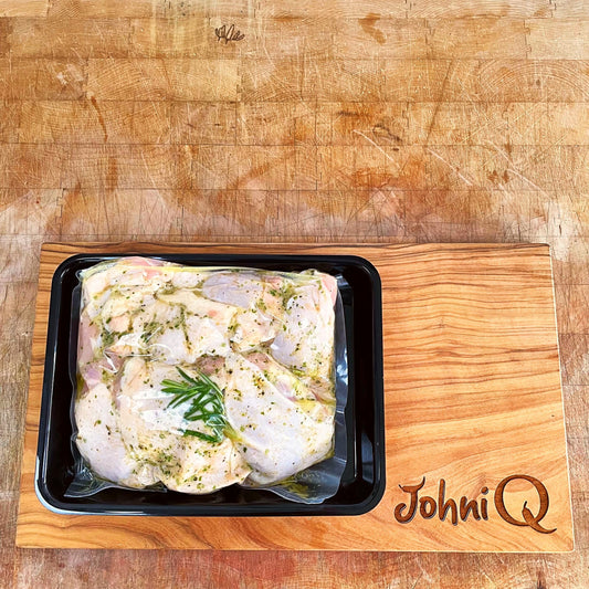 Rosemary & Garlic Chicken Thighs (Skin On & Bone In, Pack of 6)