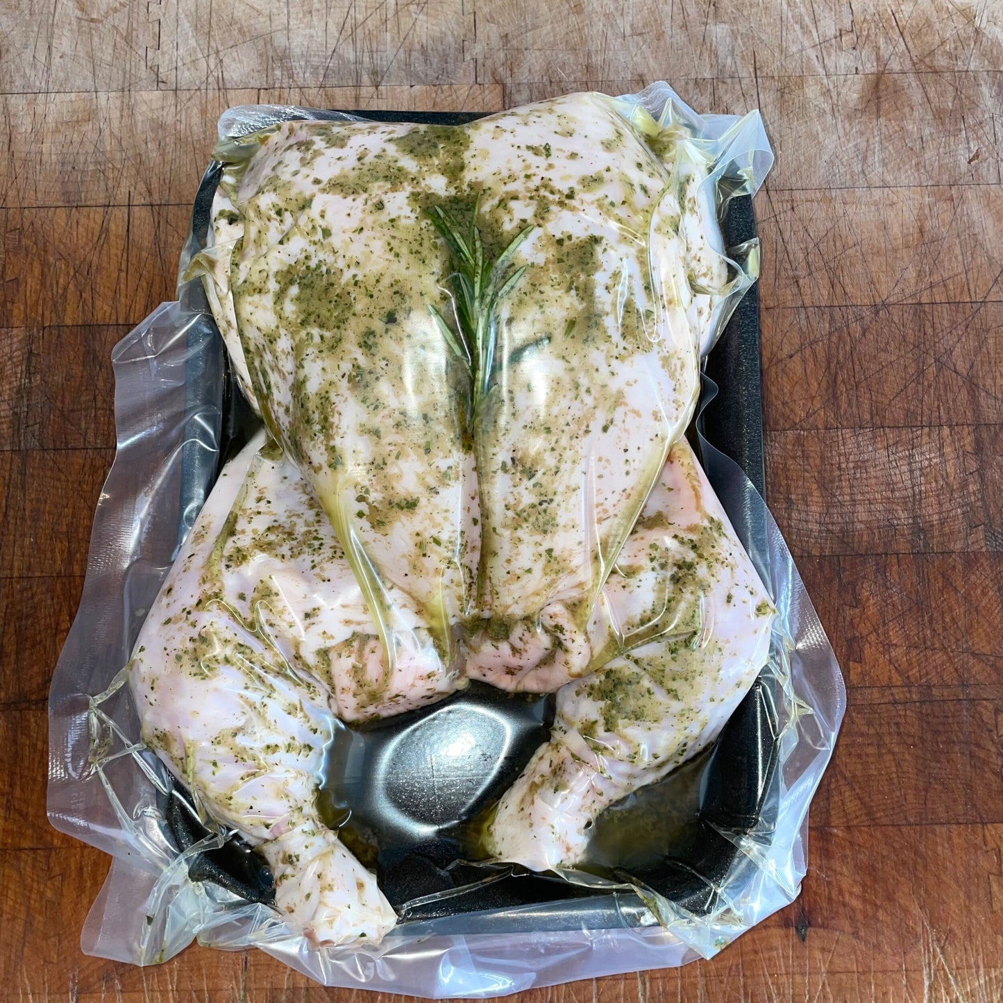 Rosemary & Garlic Spatchcock Chicken (1.8kg)