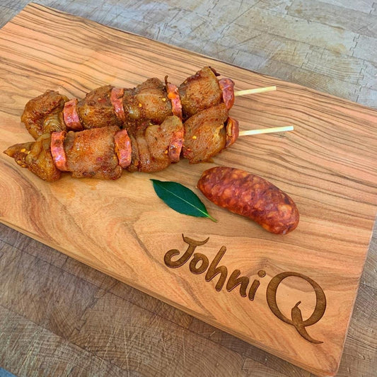 Hot & Spicy Chicken Chorizo Kebabs (Pack of 1)