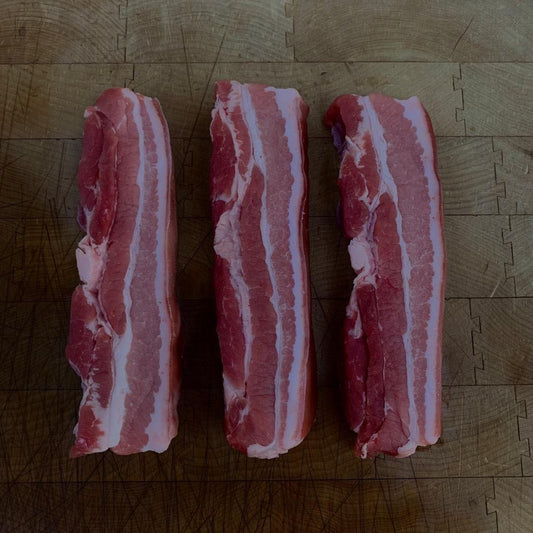 Boneless Pork Belly Slices (Pack of 3)